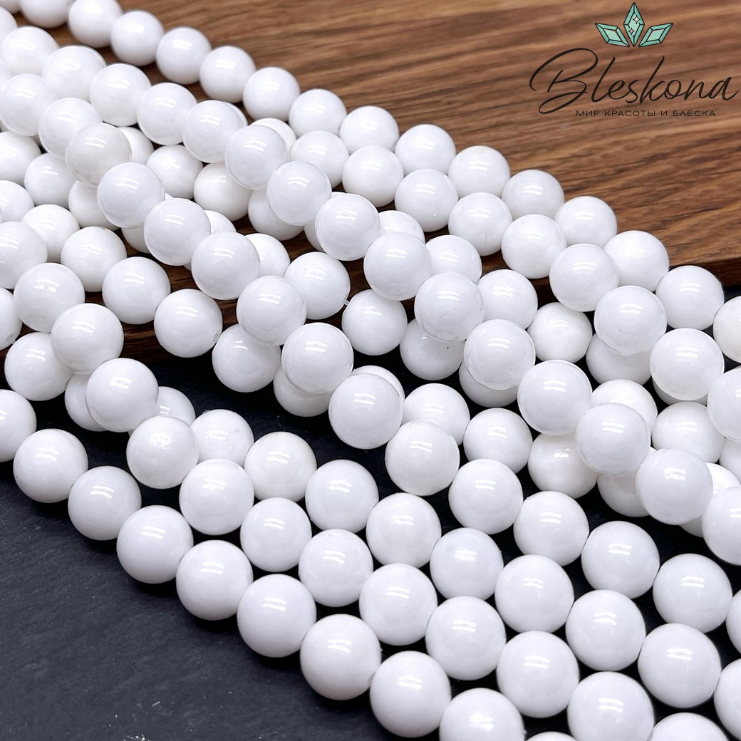 Оникс белый 10 мм 