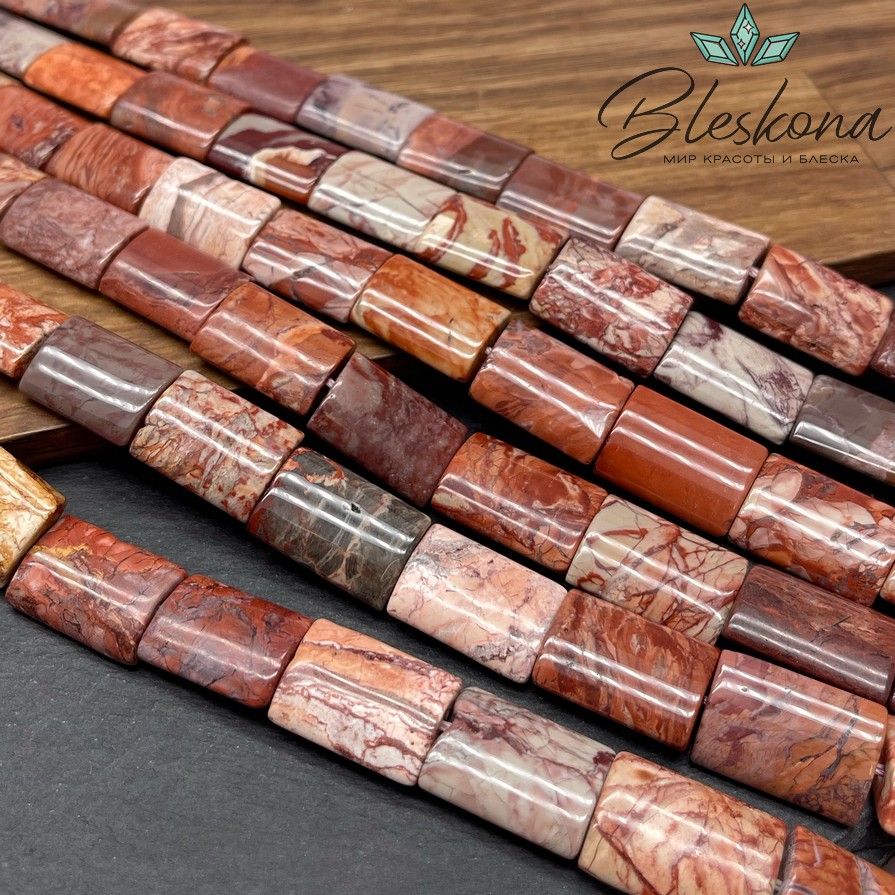 Яшма Норина (Австралийская) прямоугольник 18*12 мм