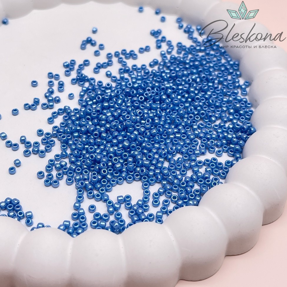 Бисер TOHO round 11/0 цвет №124D (оттенок синего)