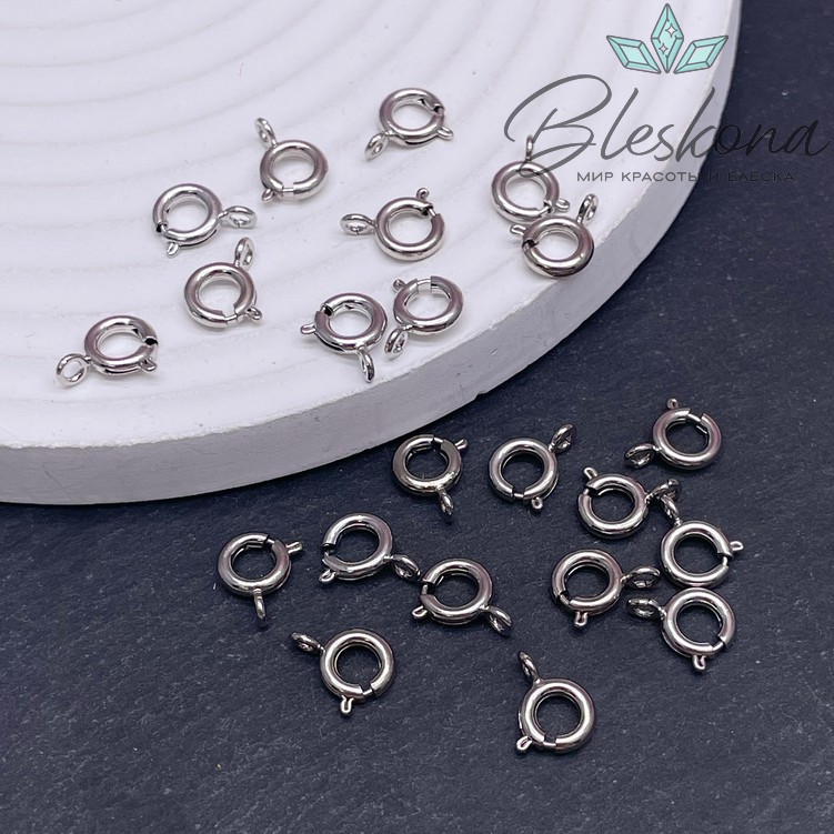 7 мм Цвет серебро, Замок Шпрингель Люкс