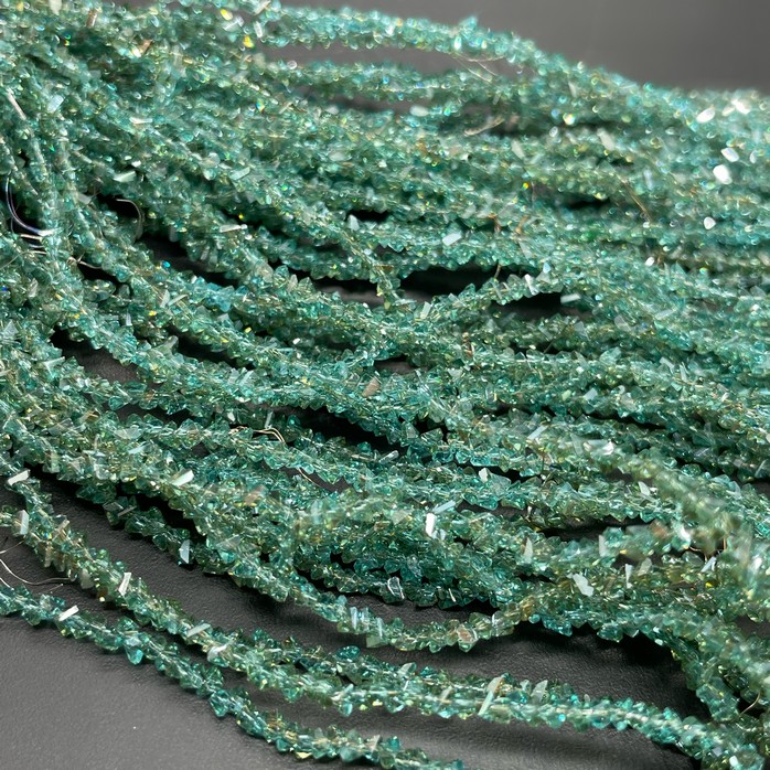 2,5 мм Стекло Lux, треугольник, цвет зеленый