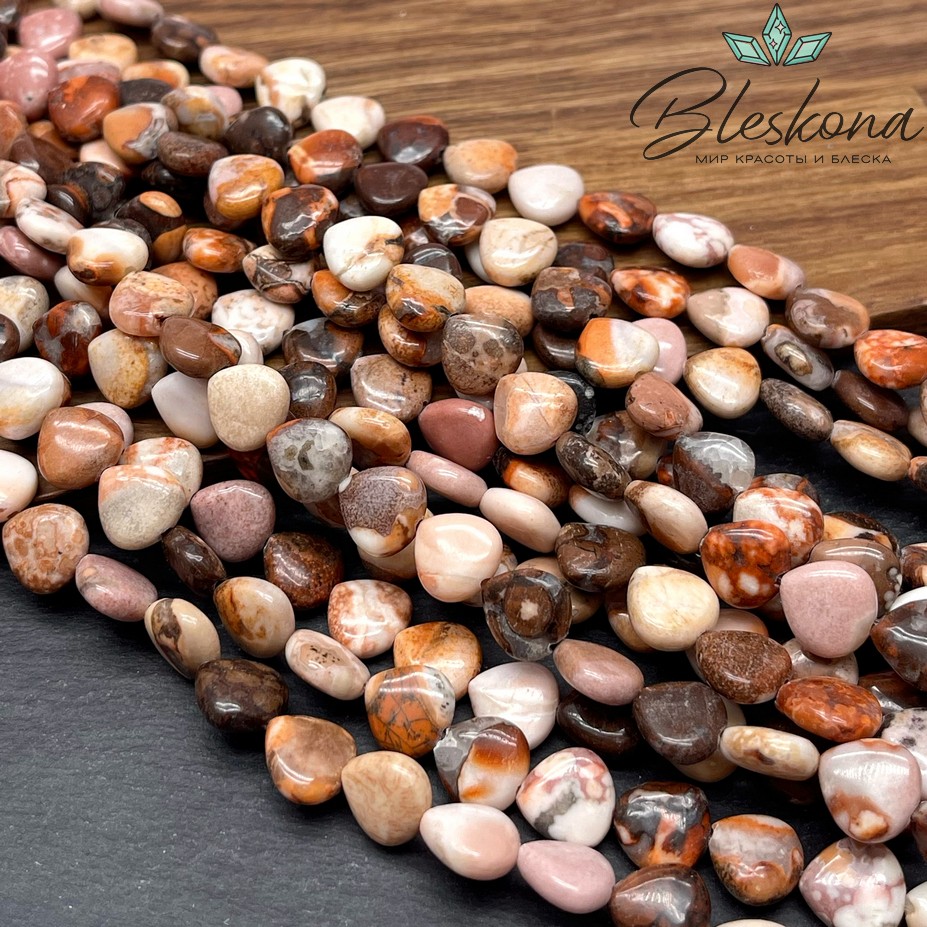 Агат капля 10 мм