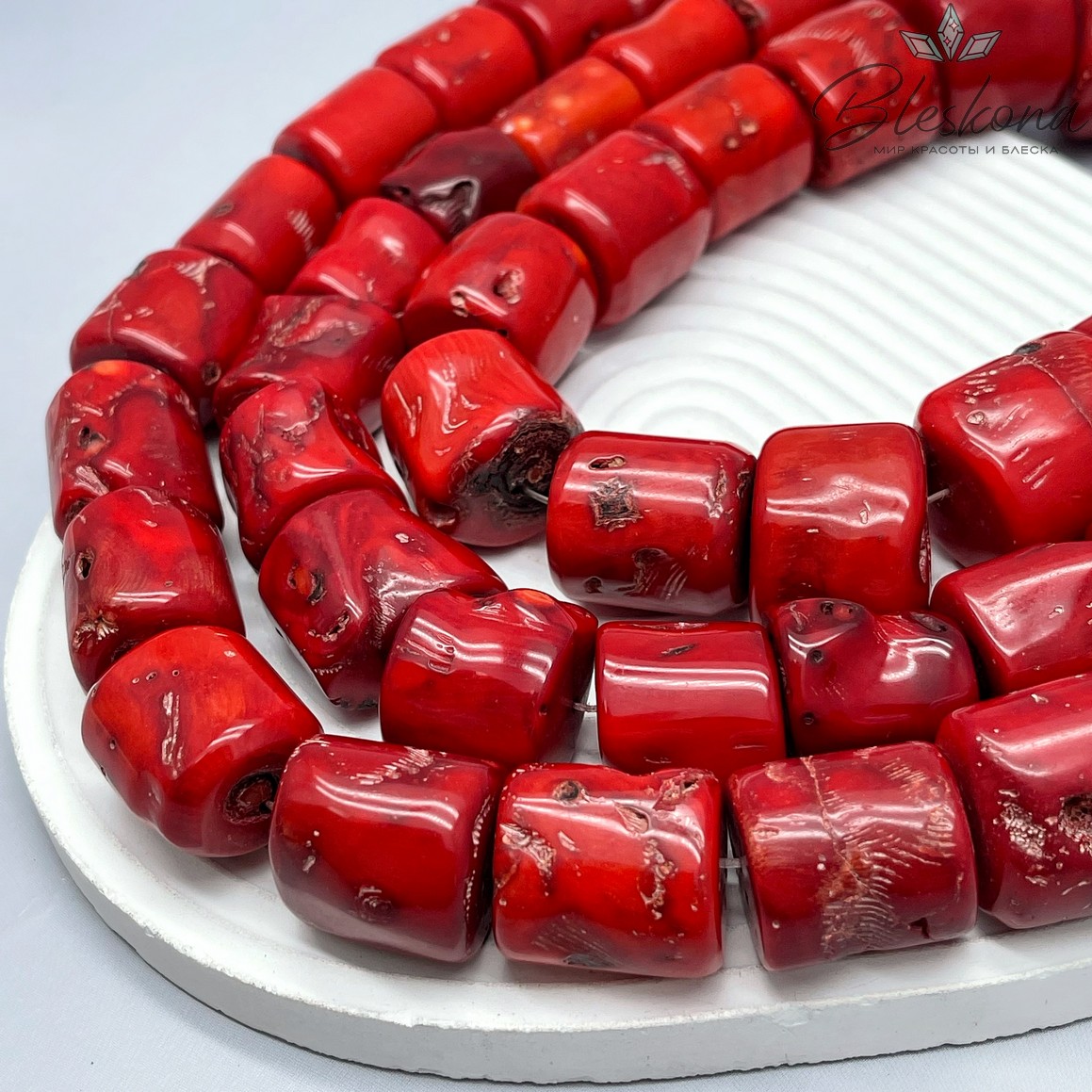 Коралл красный фриформ (Коралловые водоросли) 17-19 мм