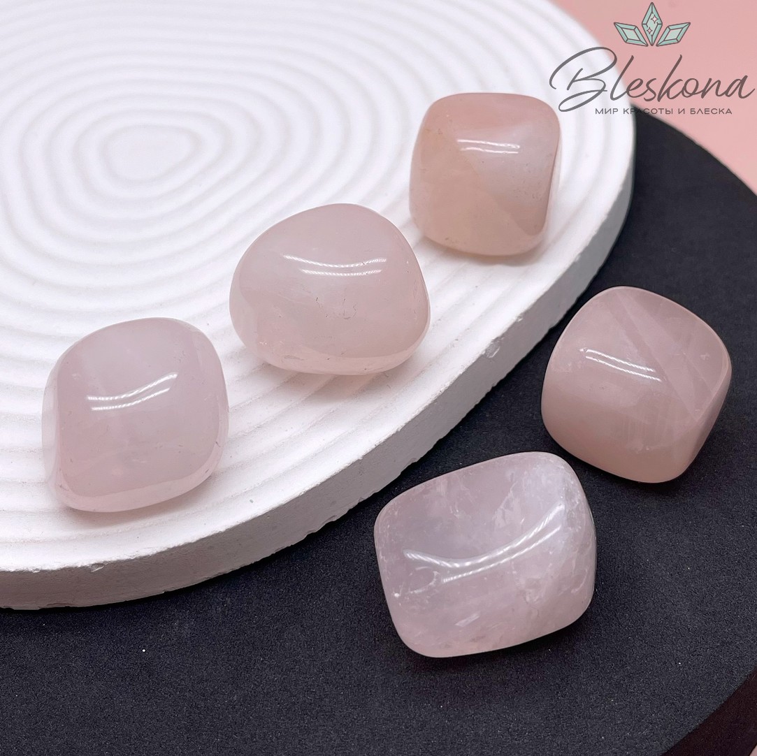 Розовый Кварц галтовка 20-26 мм