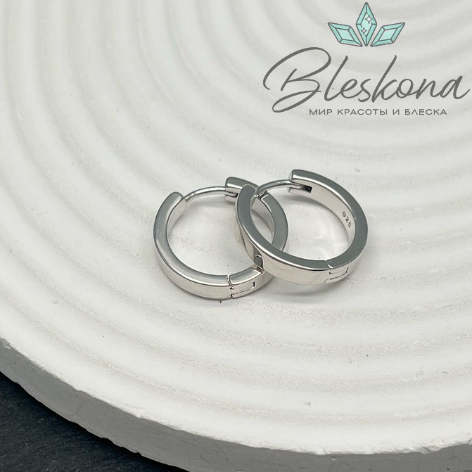 18мм Цвет серебро, Швензы Конго Люкс