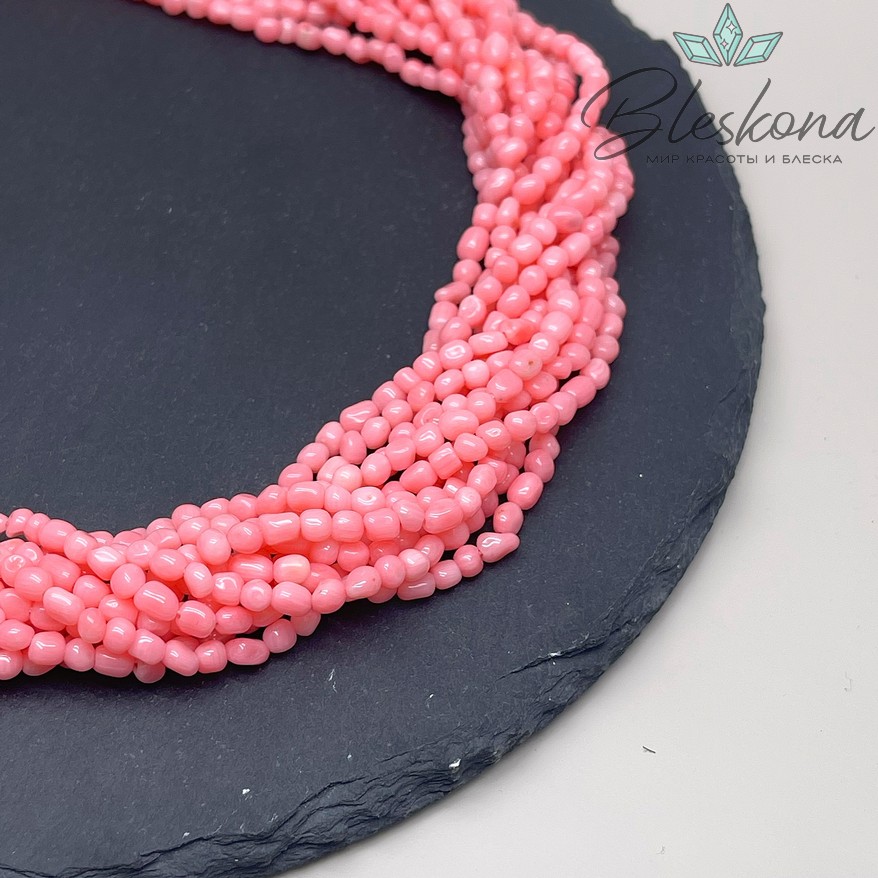 Коралл розовый фриформ (Коралловые водоросли) 3-4 мм