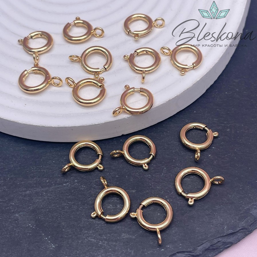 12 мм Цвет золото, Замок Шпрингель Люкс