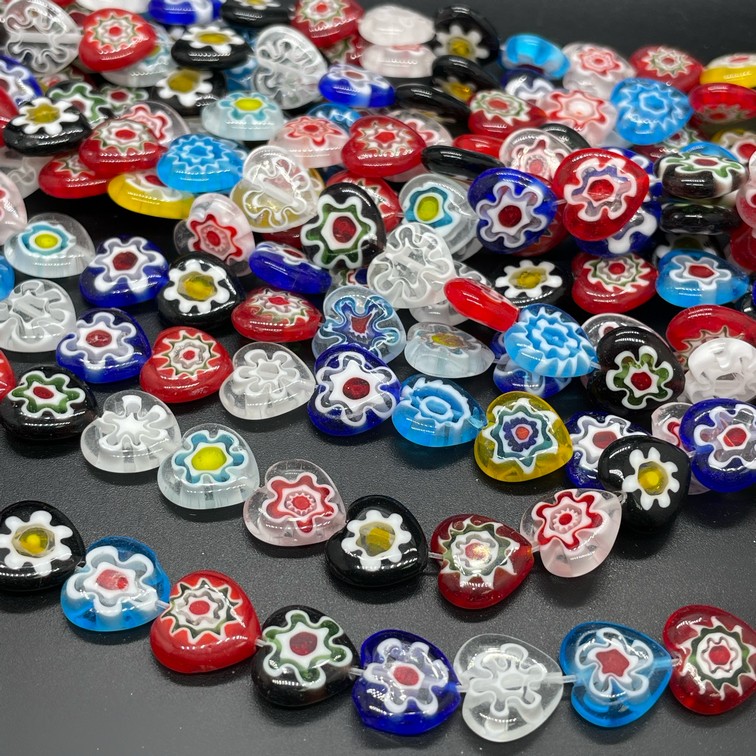 Муранское стекло  сердце 13,5 мм