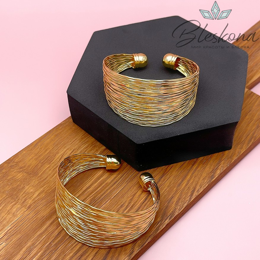 58-63 мм Цвет золото, Основа для браслета №2