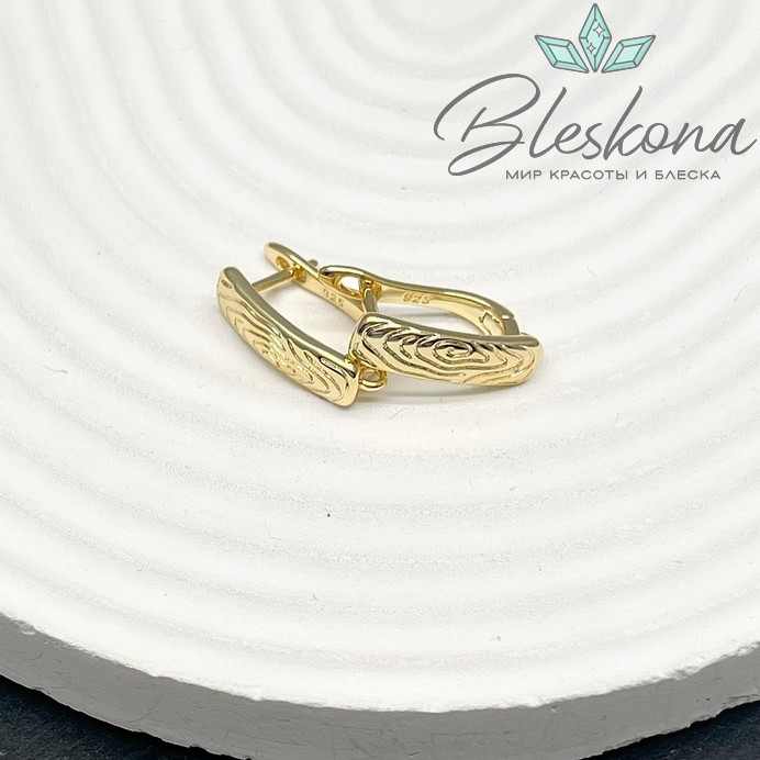 19*5 мм Цвет золото, Швензы узоры