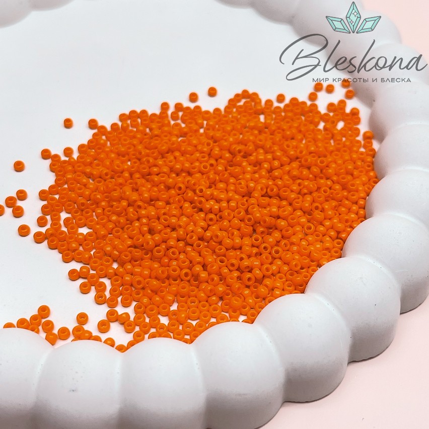 Бисер TOHO round 11/0 цвет №42D (оттенок оранжевого)