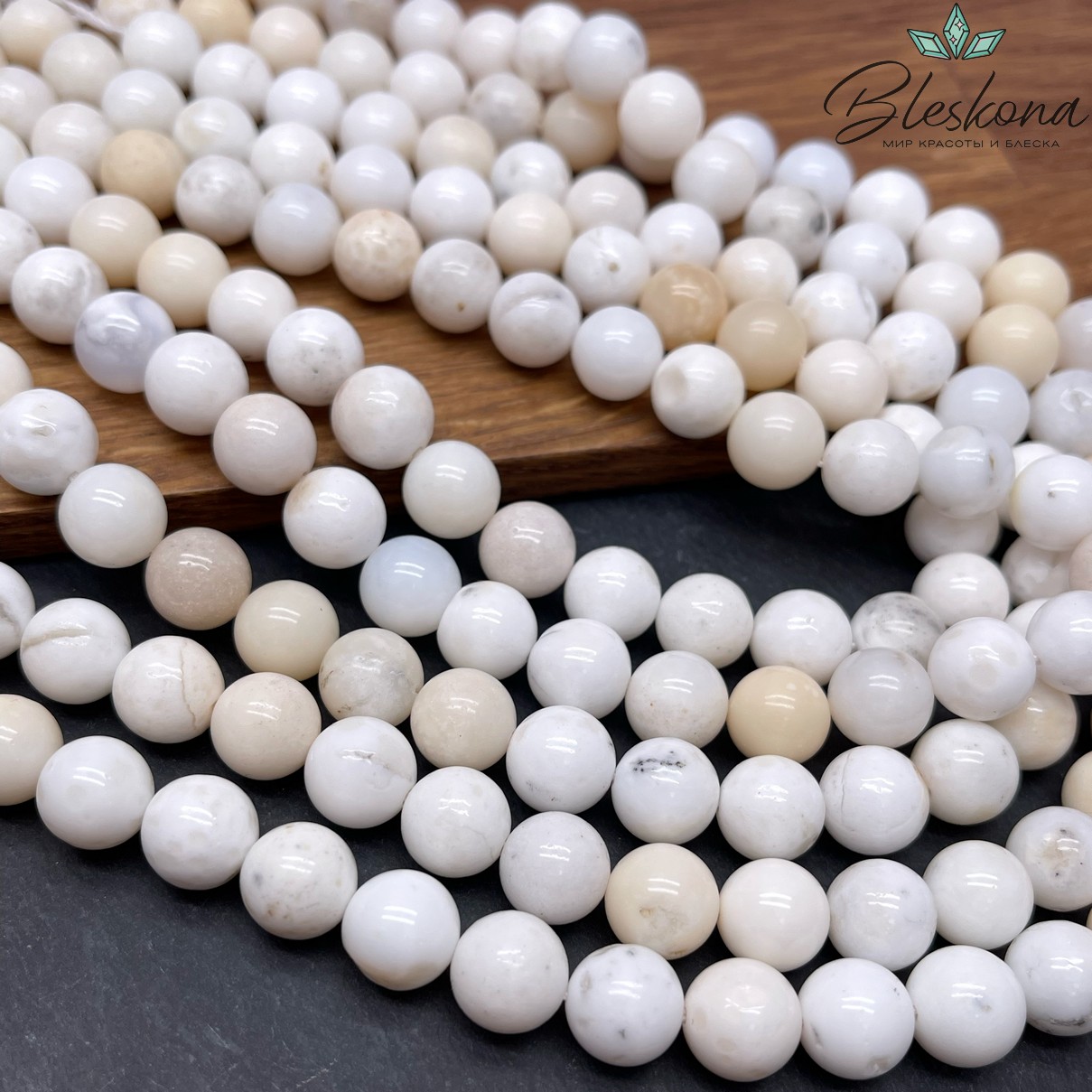 Опал дендритовый №3 10,5 мм