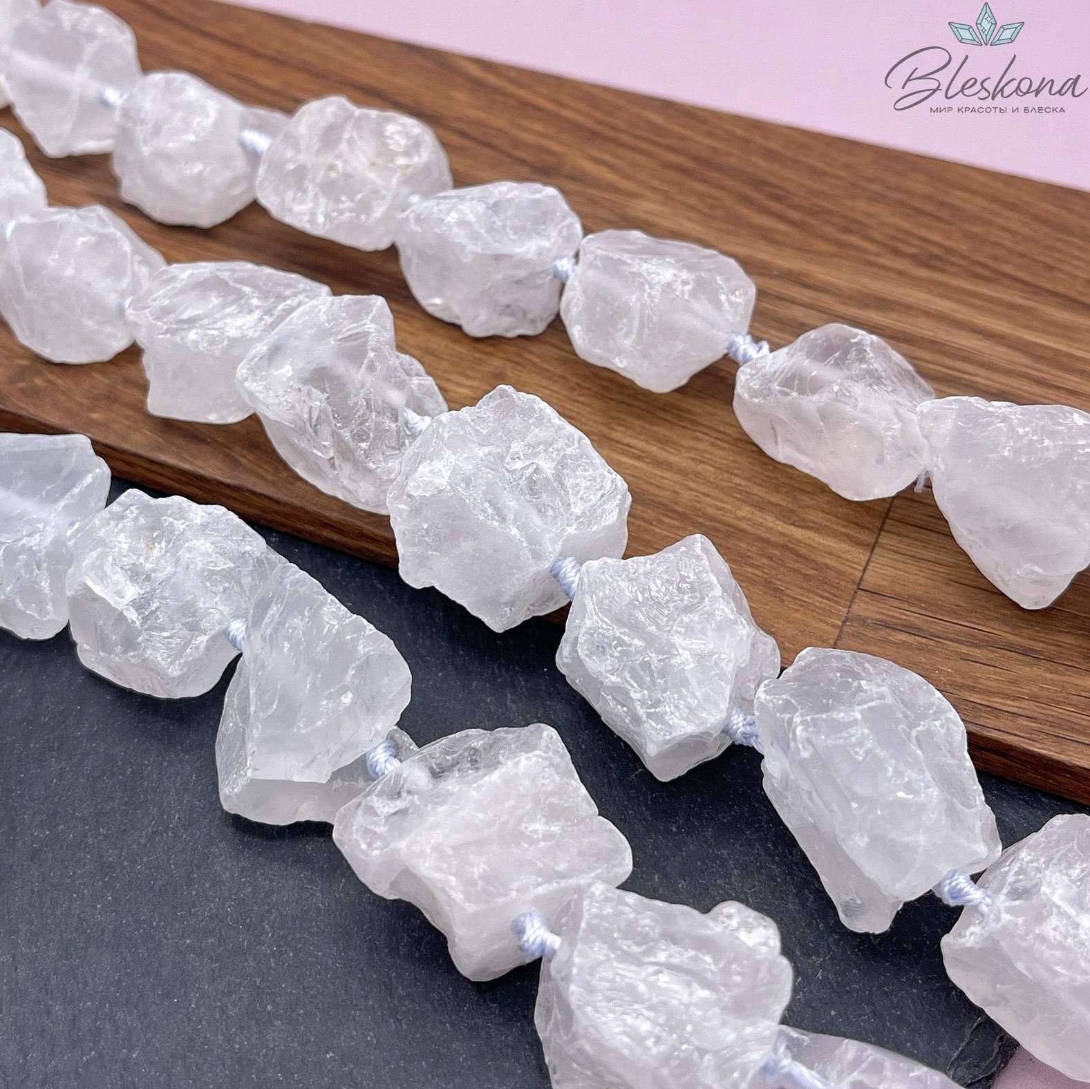 Горный хрусталь куски (22-32)*(13-25) мм