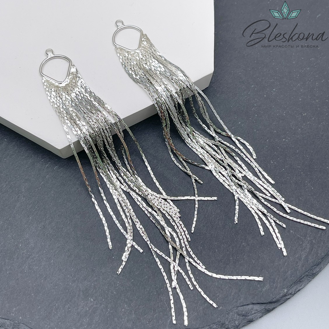 115*12 мм Цвет серебро, Подвеска шторка