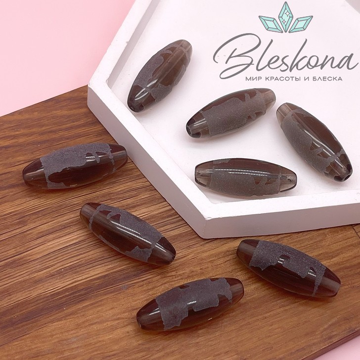 Бусина Дзи Гуань Инь 30*11 мм