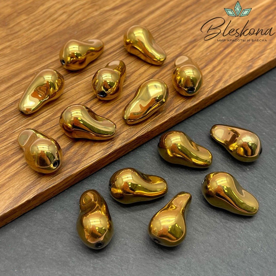 22*13 мм, Стекло Жемчужина Барокко Цвет №9