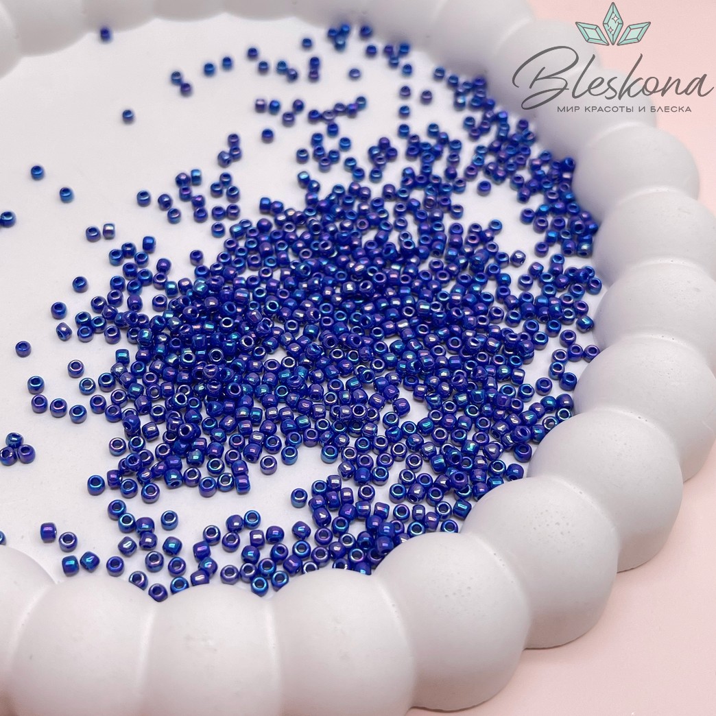 Бисер TOHO round 11/0 цвет №408 (оттенок синего)