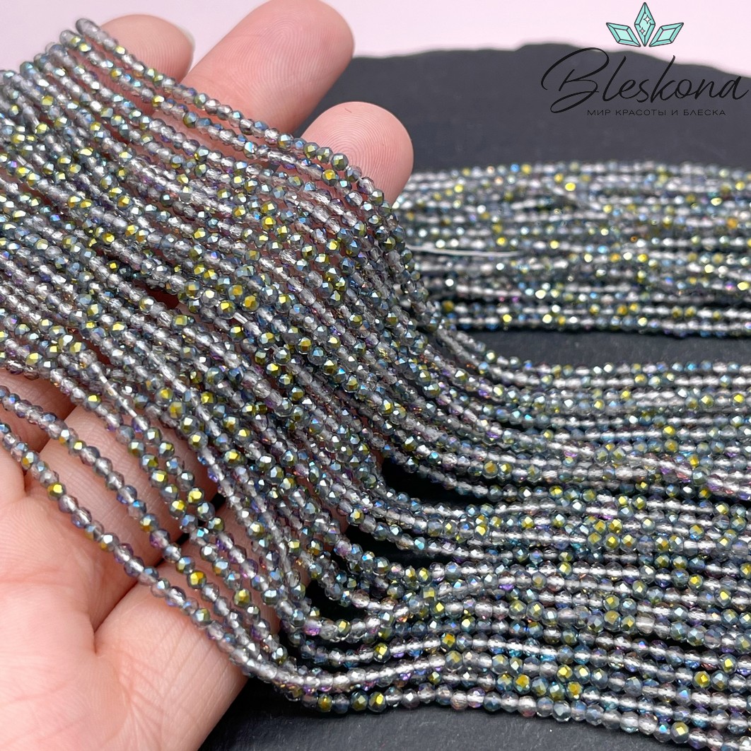 Чешское стекло №80 2 мм