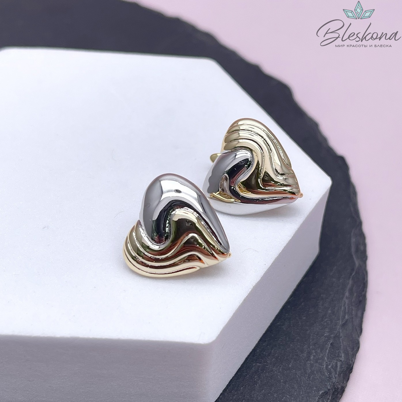 17 мм Биколор, Швензы Сердце Люкс