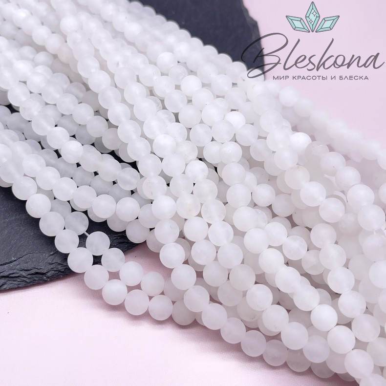 Кварц Белый матовый 6 мм