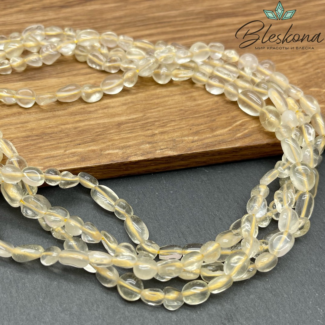 Кварц Лимонный галтовка 6-8 мм