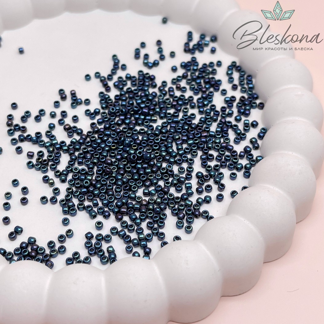 Бисер TOHO round 11/0 цвет №88 (оттенок темно-синего)