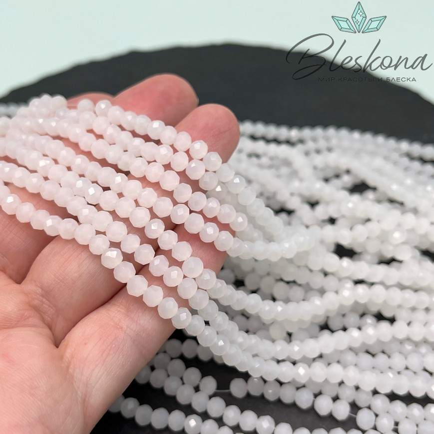 Чешское стекло №49 ⌀3,5мм