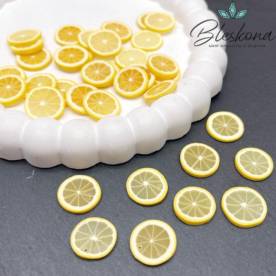 15-15,5 мм, Подвеска долька Лимона