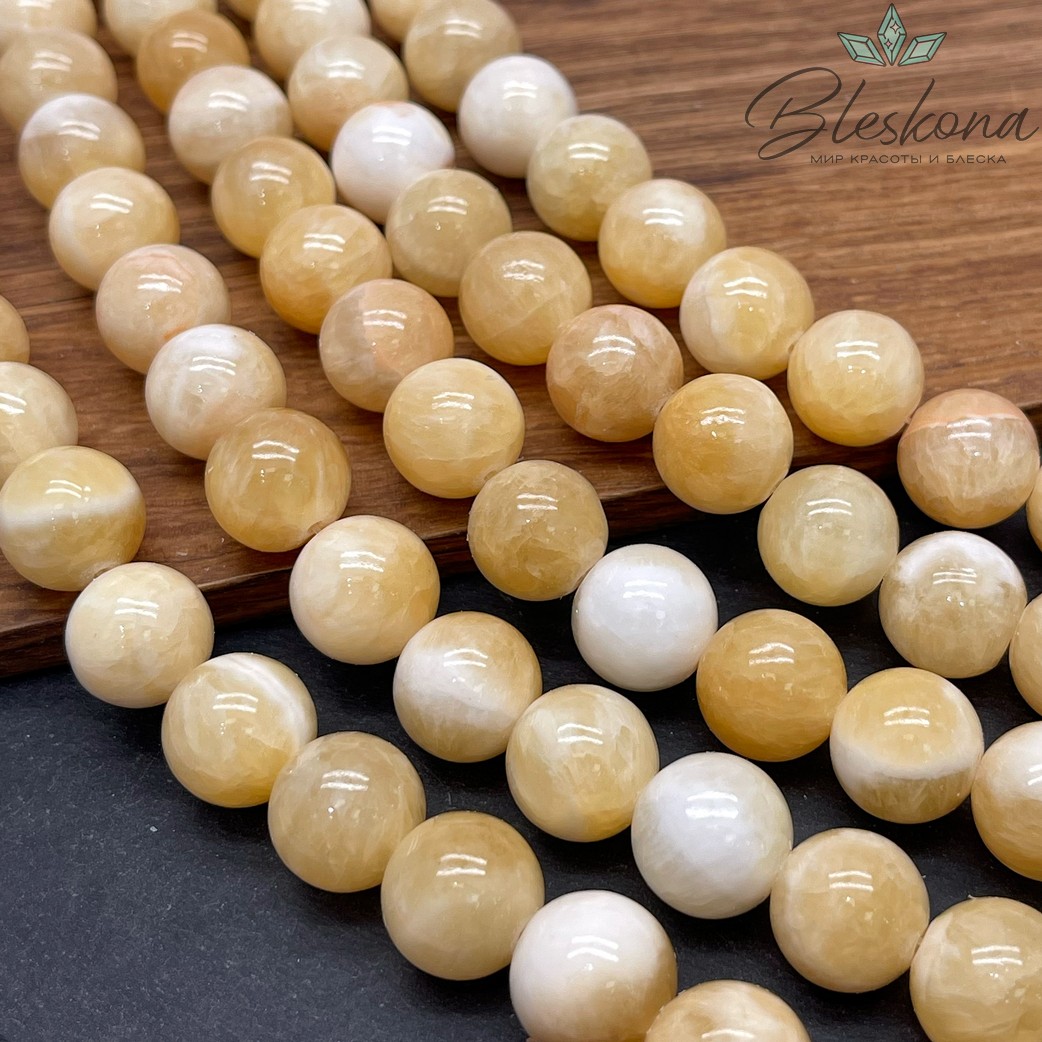 Оникс медовый 14 мм 