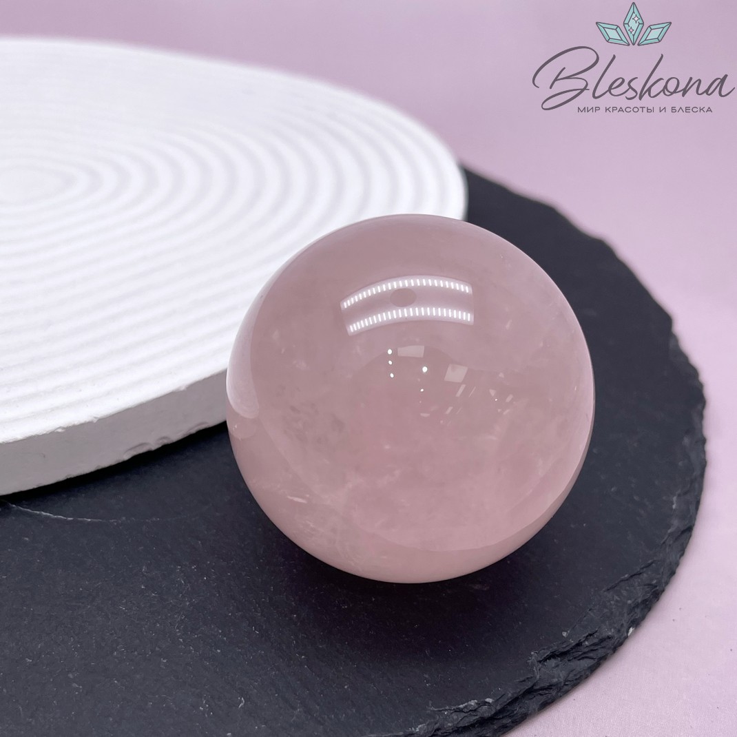 Розовый кварц шар 50 мм