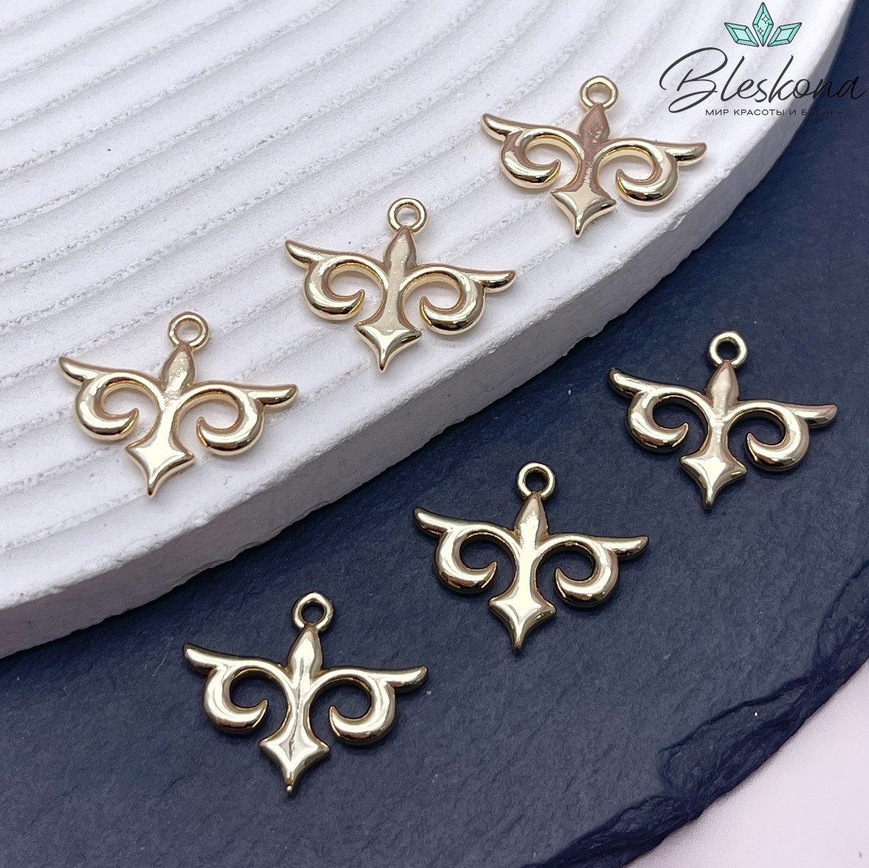 17*20,6 мм Цвет золото, Подвеска Этно №1