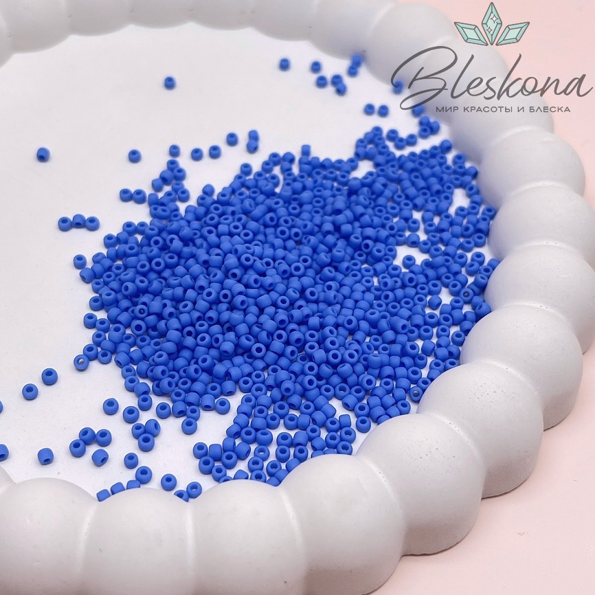 Бисер TOHO round 11/0 цвет №48LF (оттенок синего)