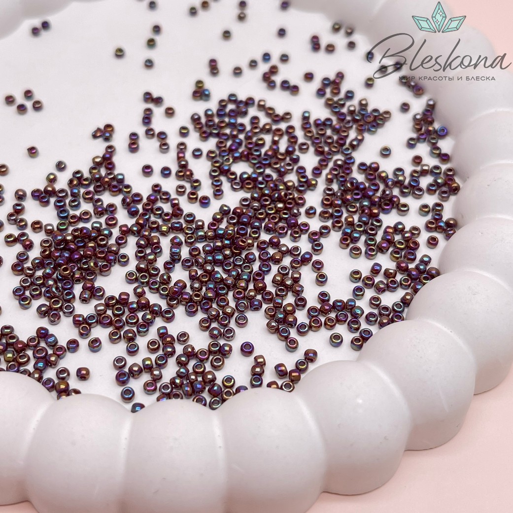 Бисер TOHO round 11/0 цвет №406 (оттенок пурпурного)
