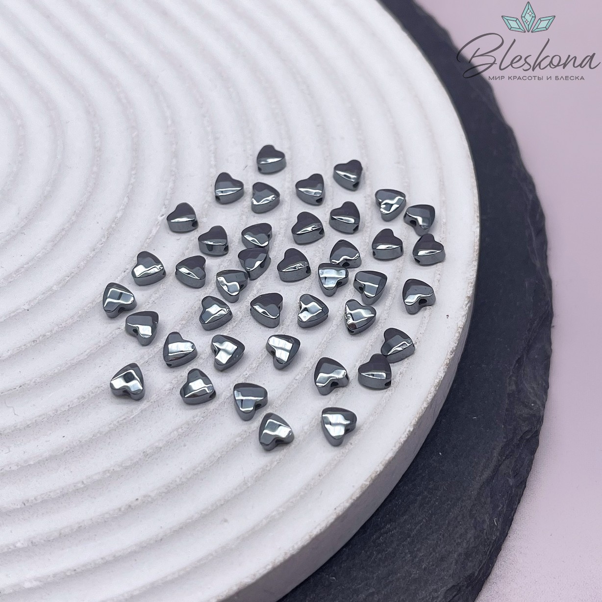 Гематин Сердца объем огр имит 4мм толщ 2,5мм уп. 20шт