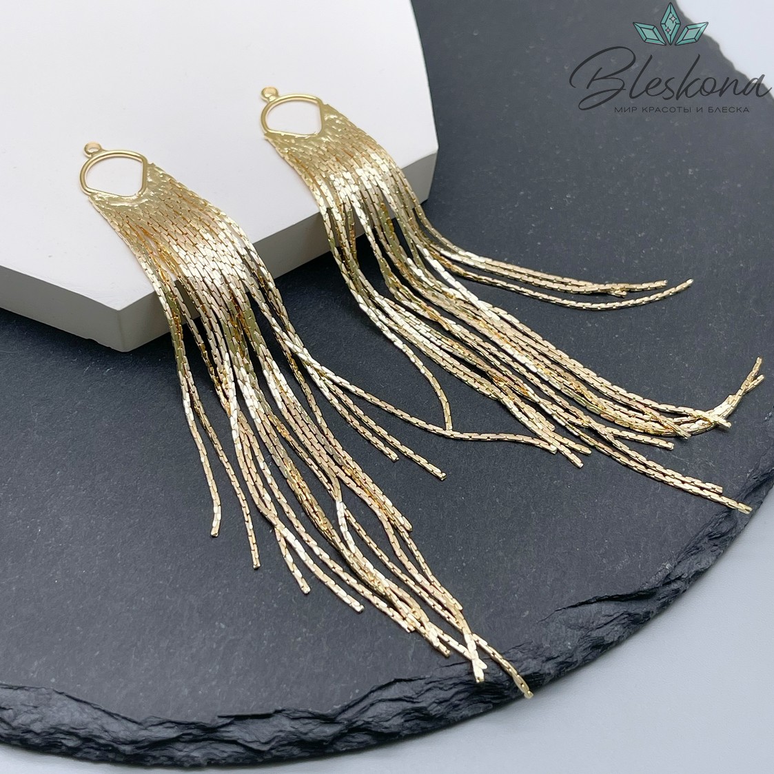 115*12 мм Цвет золото, Подвеска шторка