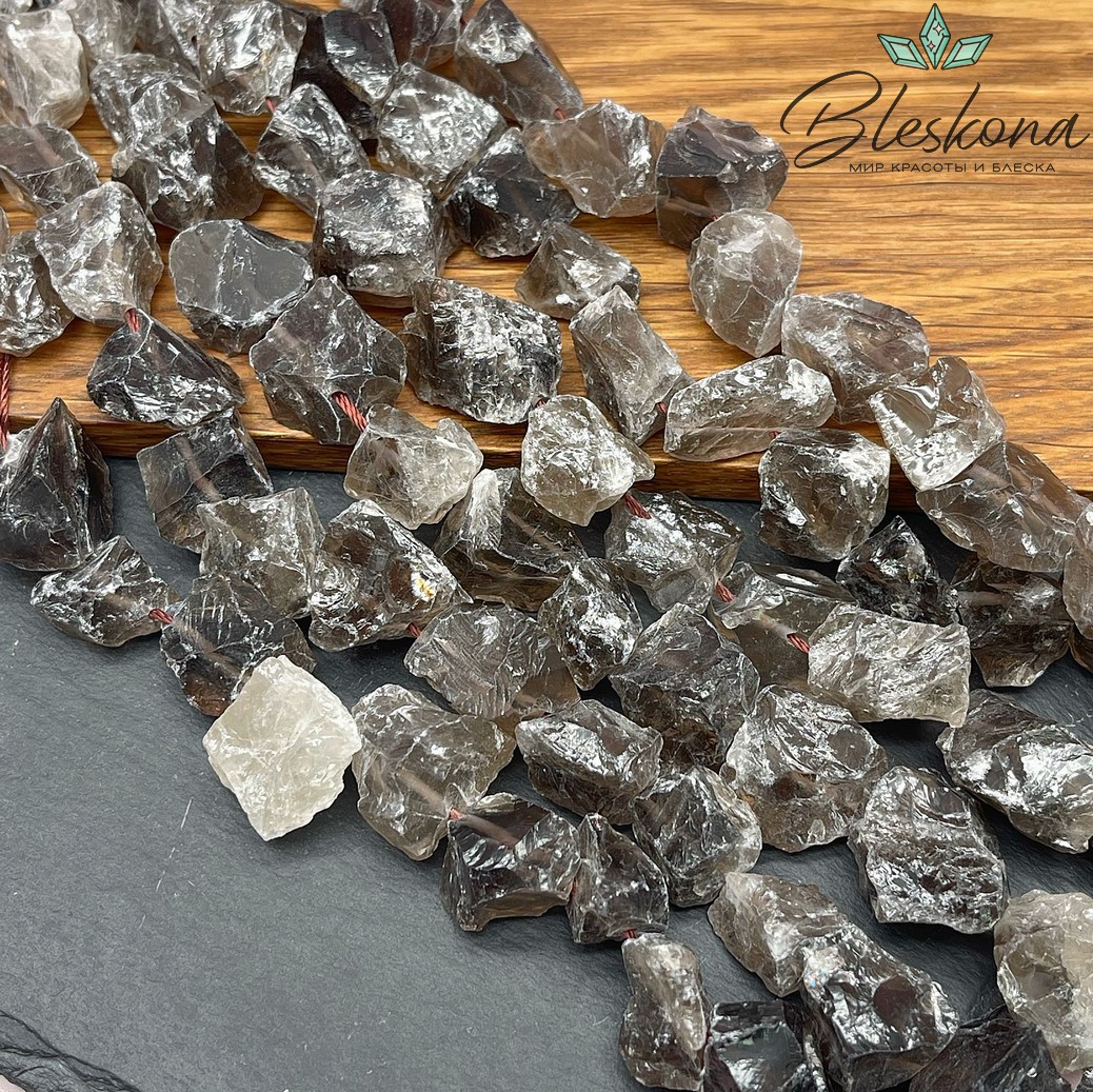 Раухтопаз куски (12-16)*(8-16) мм