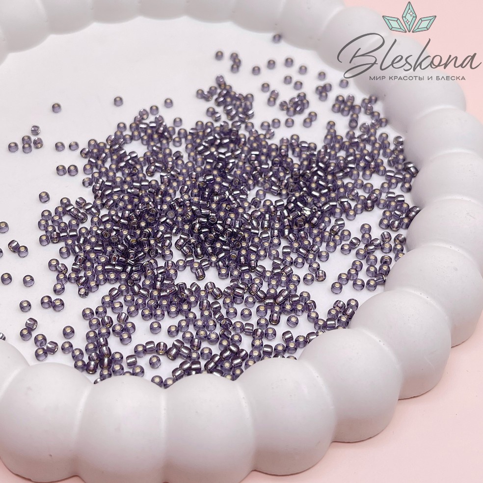 Бисер TOHO round 11/0 цвет №39 (оттенок сиреневого)