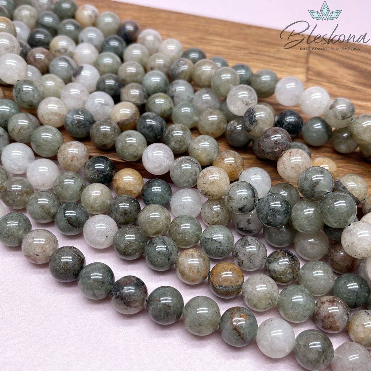  Кварц Фантомный Африканский 12 мм