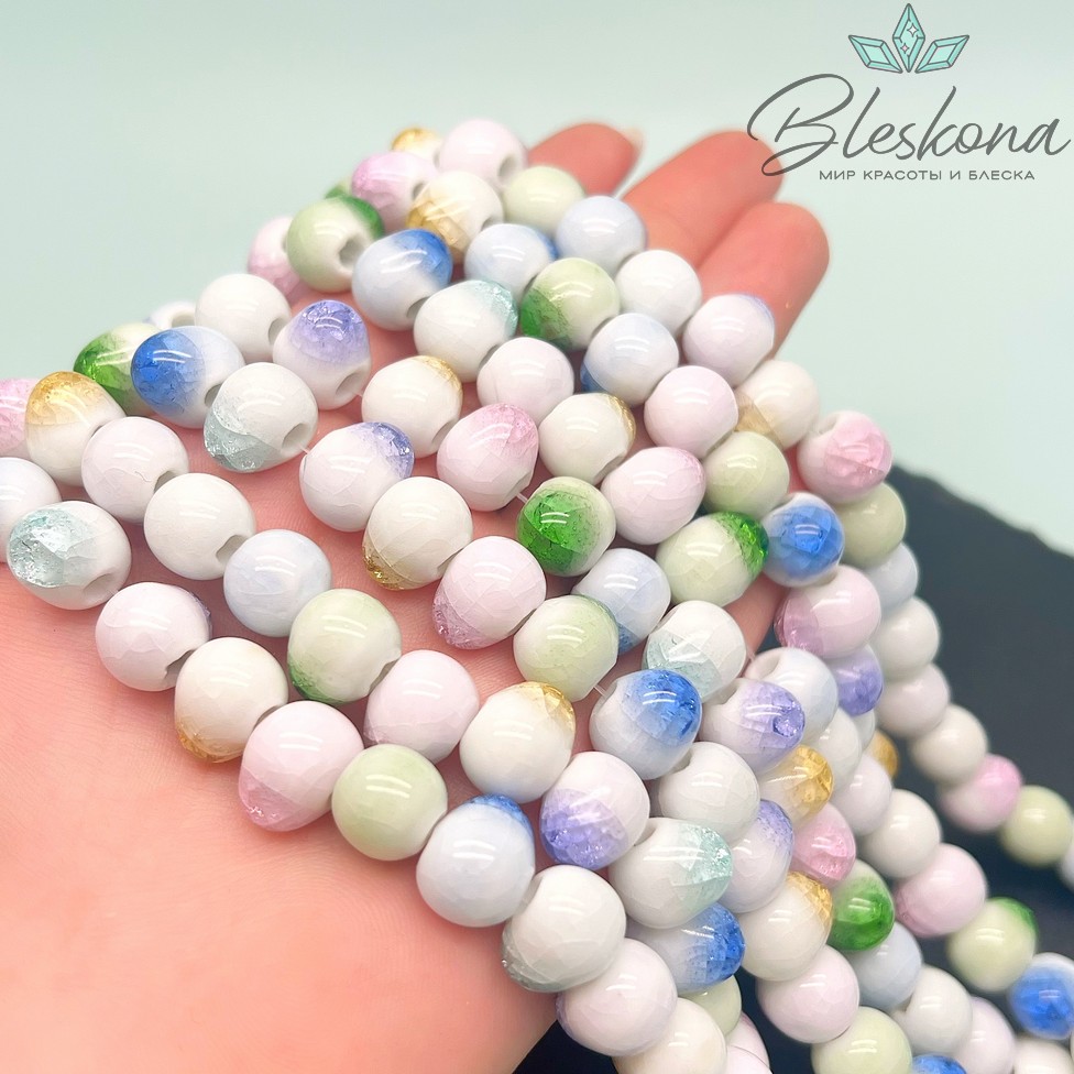 12*9 мм Бусины фриформ микс №1