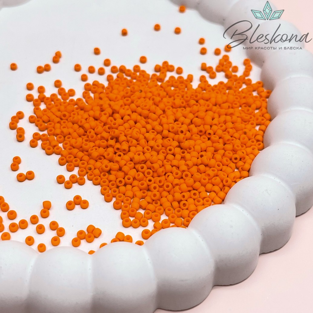 Бисер TOHO round 11/0 цвет №42DF (оттенок оранжевого)