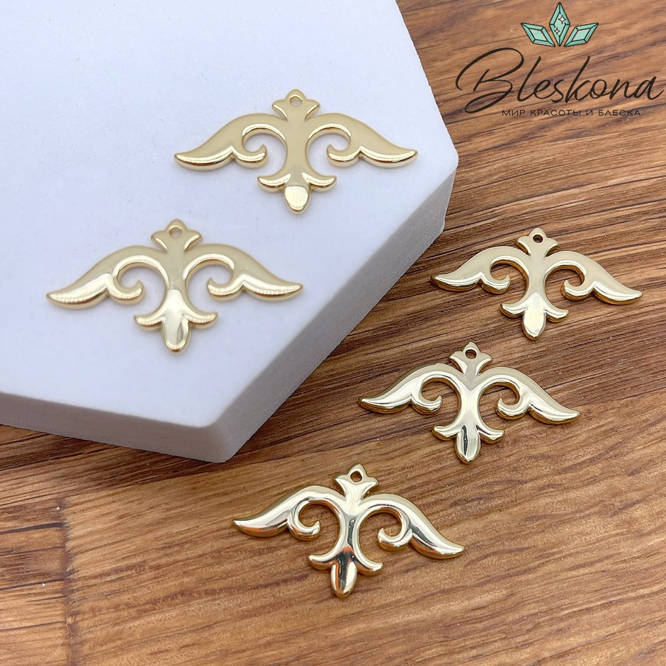 17*29,5 мм Цвет золото, Подвеска Этно №2