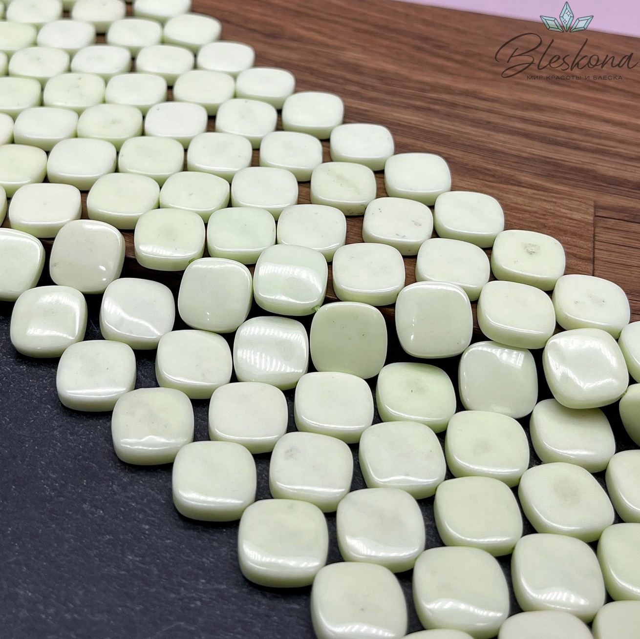 Халцедон ромб 14 мм