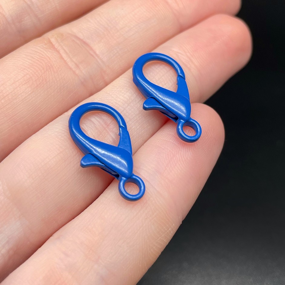 16 мм , Замок круглый   темно- эмаль