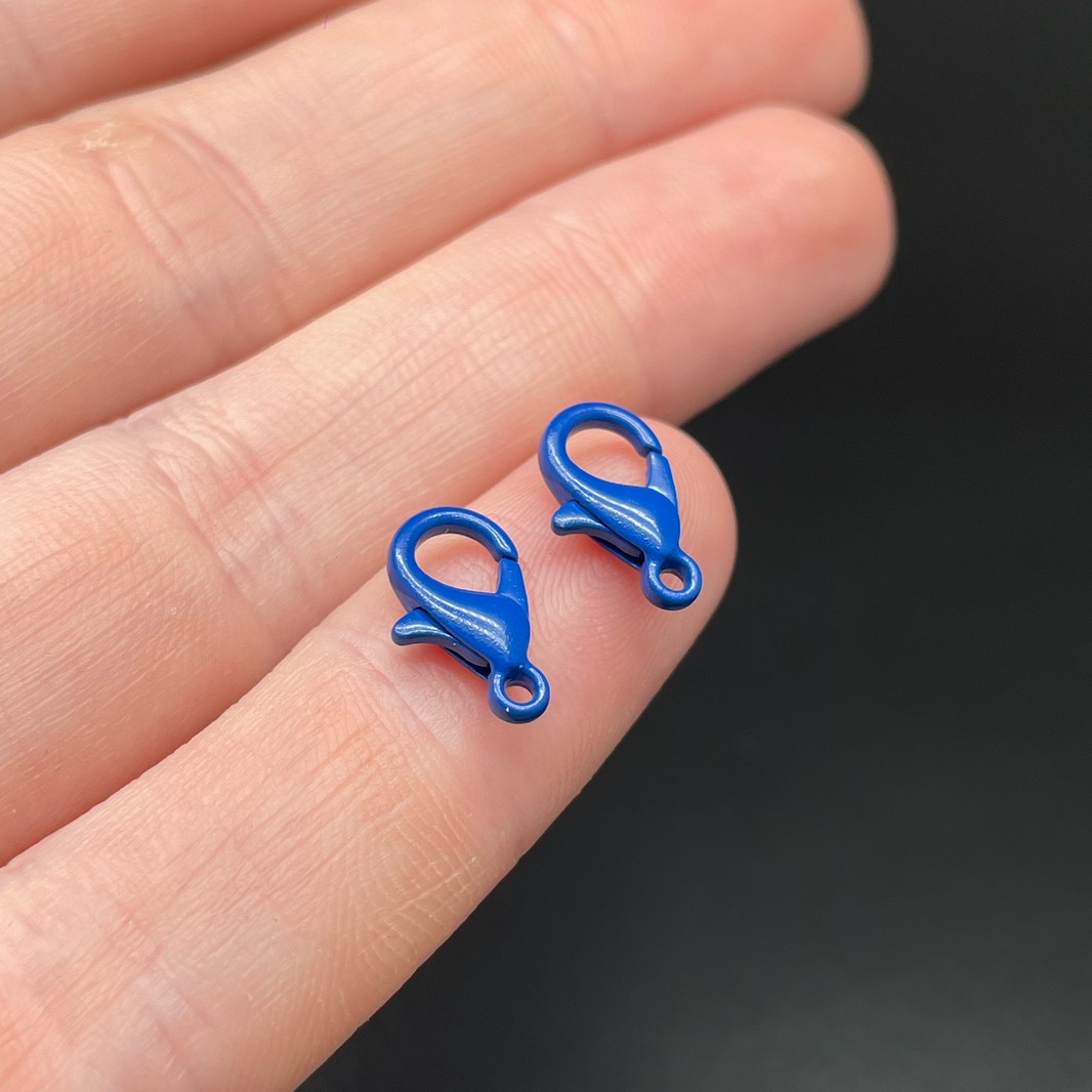 12 мм , Замок круглый   темно- эмаль