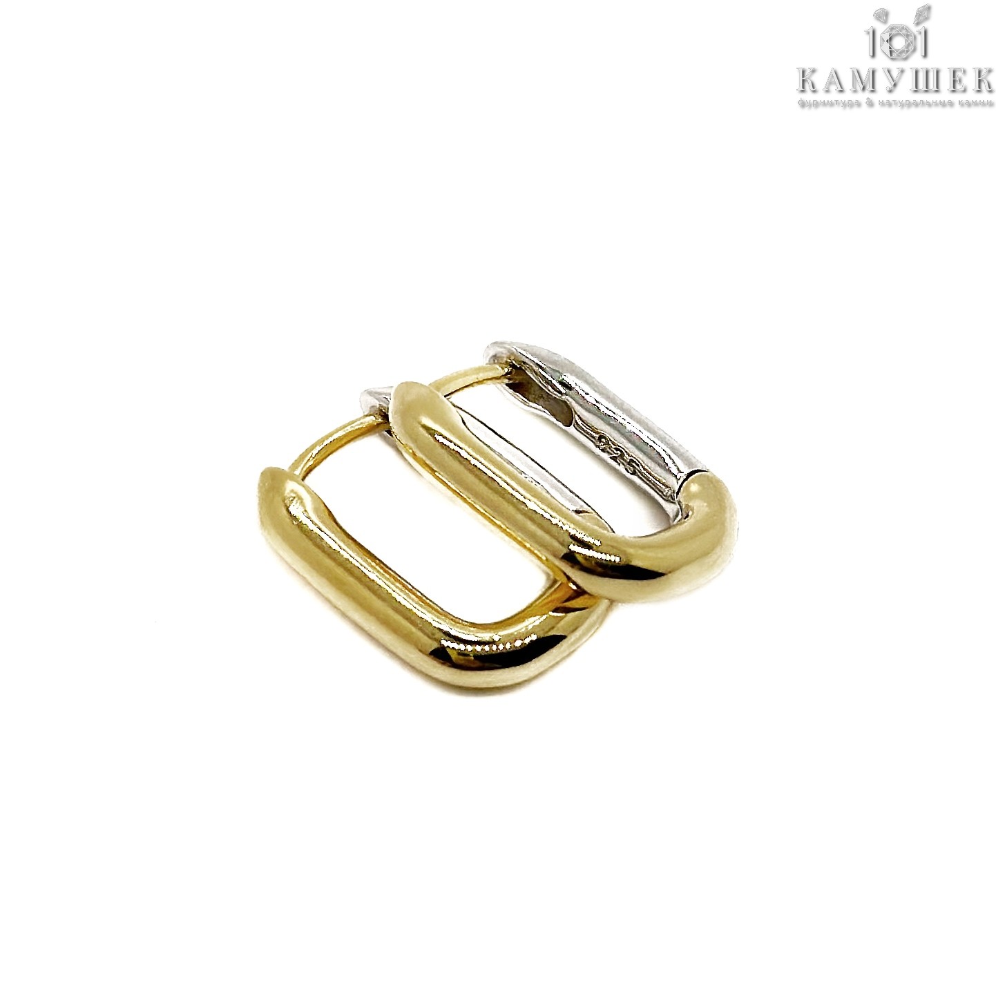 16*12 мм Цвет биколор, Швензы Конго овал Люкс толщина 2,8мм