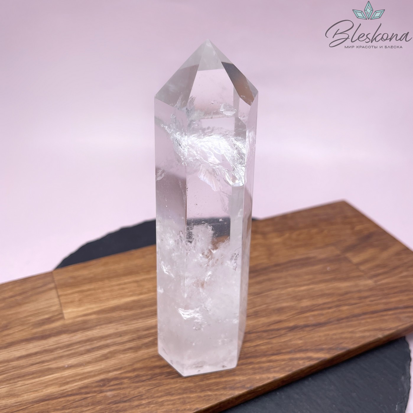 Горный хрусталь кристалл 40*135 мм 