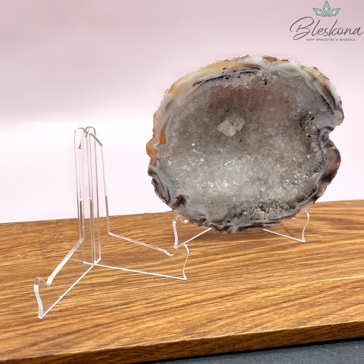 Подставка прозрачная сборная 6 см 