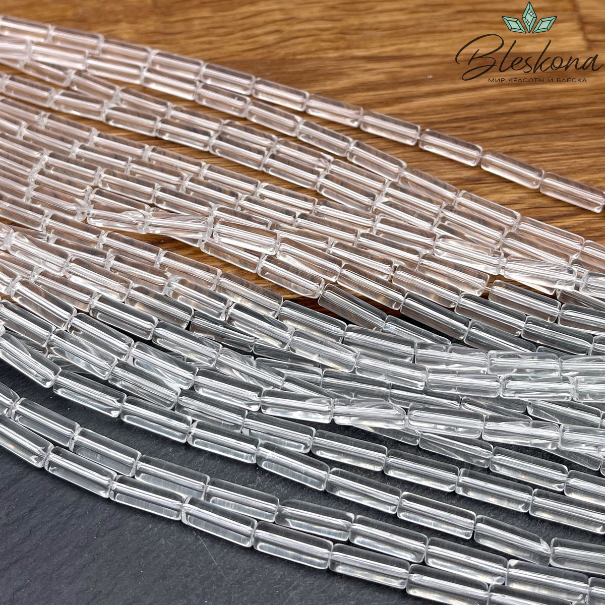 Стекло прозрачное трубочки 12*4 мм