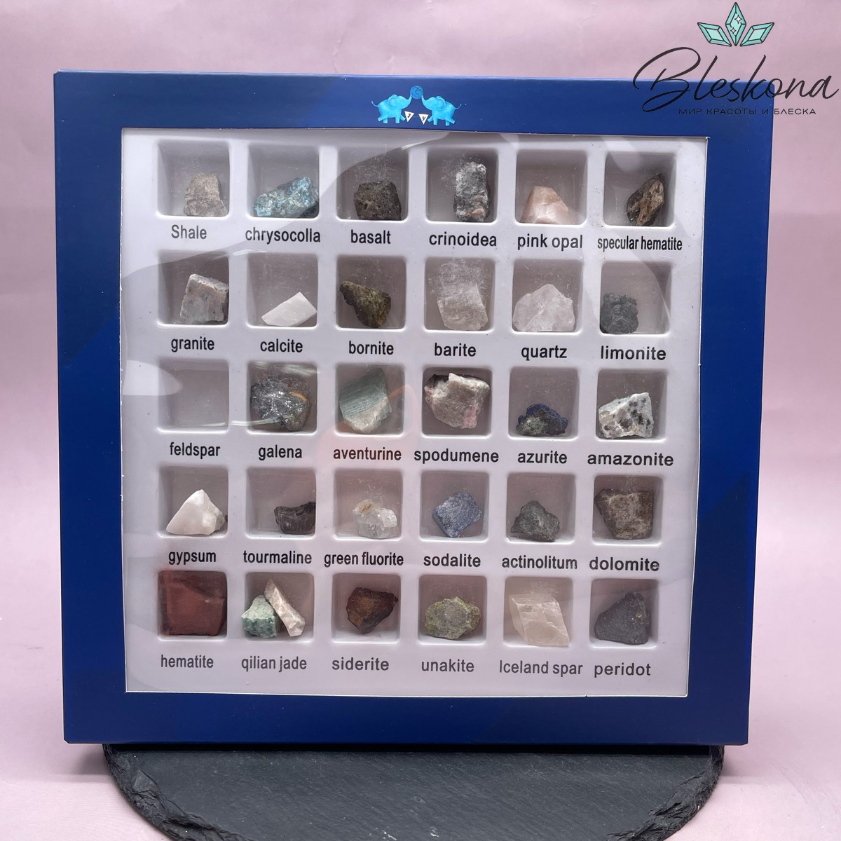 Коллекционный набор необработанных камней №2