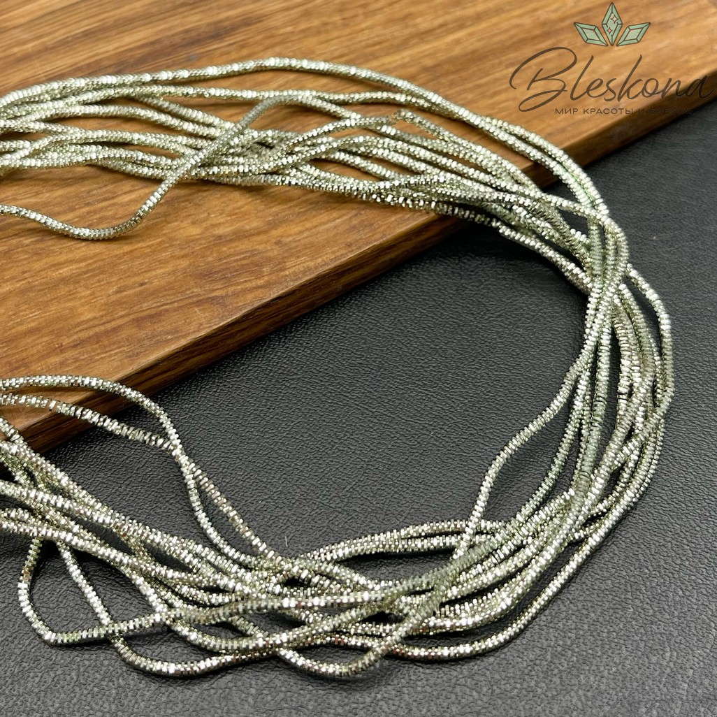 Канитель трунцал 1,35 мм, Цвет MN-07 уп.5 гр (оттенок зеленого)